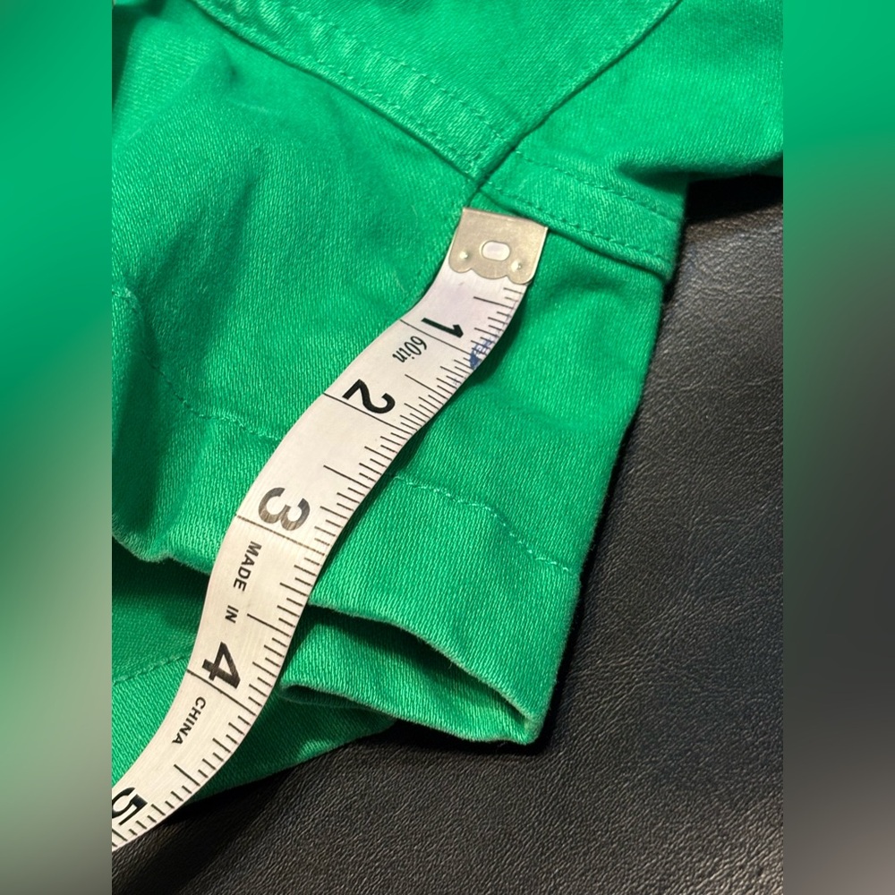 Daze Denim The Valley Short High Ride Patch Pocket Short Green Size 10/30 NWT - Picture 6 of 10
